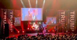 W.A.S.P. turn New York City concert into pro-Trump rally