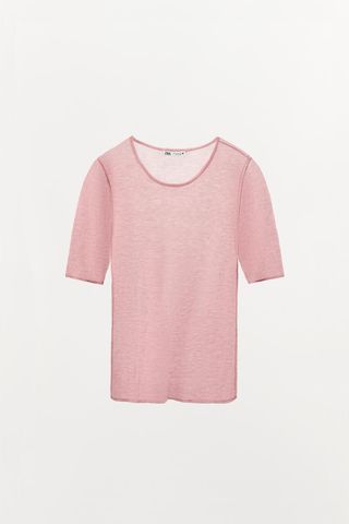 ZARA, 100% Wool Top