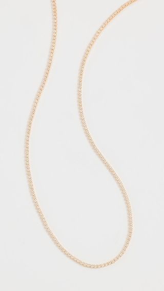 Shashi Micro Teeny Tiny Tennis Necklace