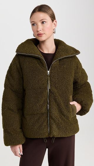 Varley Wilkins Sherpa Puffer Jacket