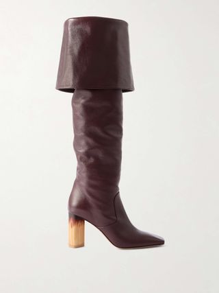 Georgia Leather Knee Boots