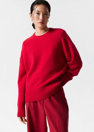 & Other Stories, Relaxed Fit Knitted Sweater