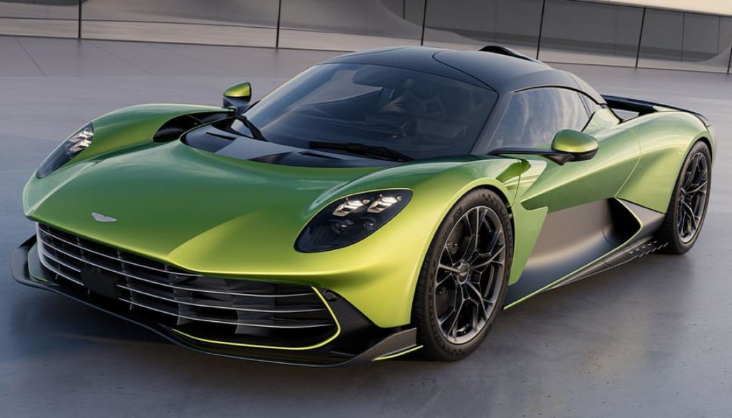 Aston Martin Unveils the Valhalla: a 1,064 HP Plug-In Hybrid