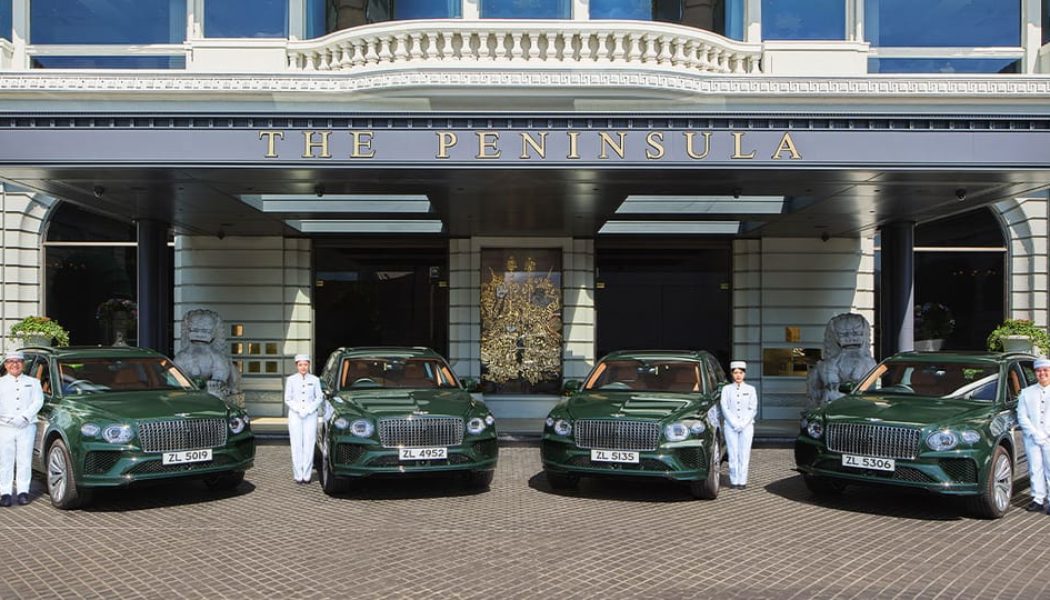 Bentley Brings a Fleet of Bentaygas to The Peninsula Hong Kong