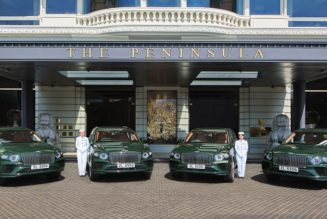 Bentley Brings a Fleet of Bentaygas to The Peninsula Hong Kong