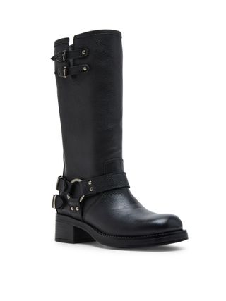 Astor Knee High Moto Boots