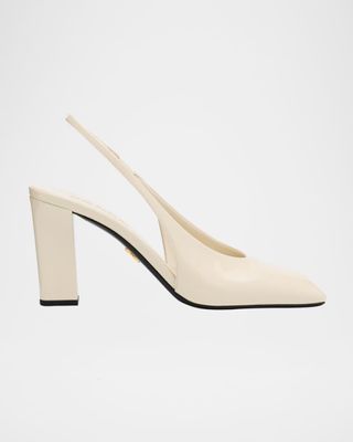 Modellerie Vernice Patent Leather Slingback Pumps