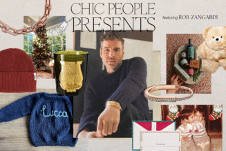 chic holiday gift guide with Hollywood stylist Rob Zangardi