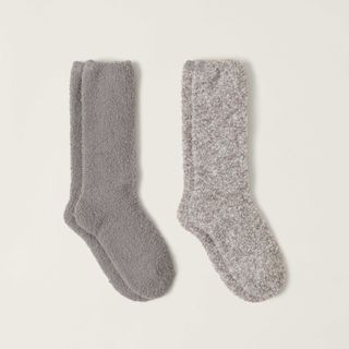 Barefoot Dreams, Cozychic 2 Pair Sock Set