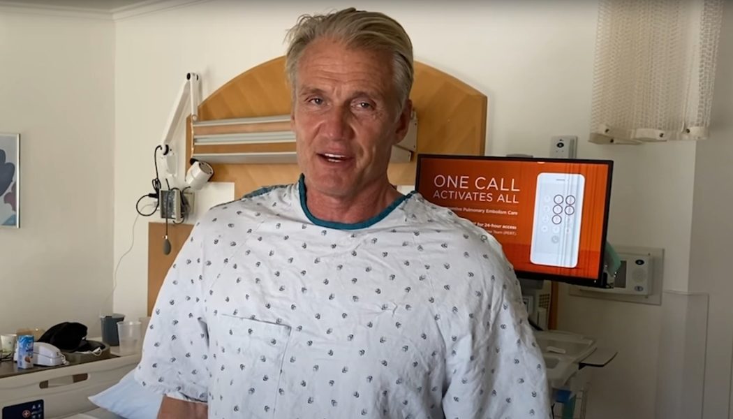 Dolph Lundgren is "cancer-free" after previously being given two years to live