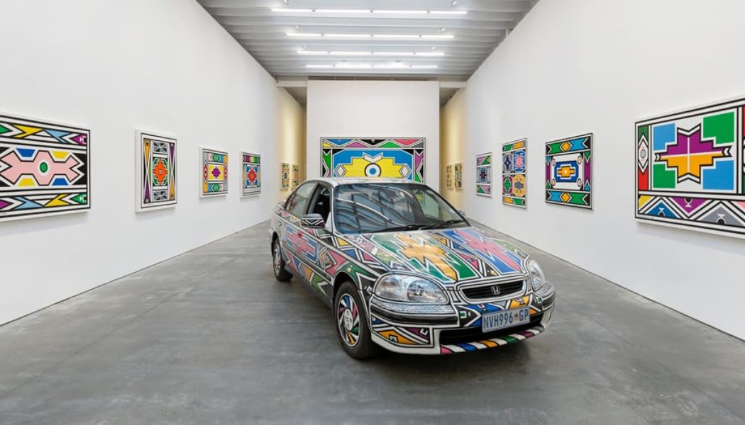 'Esther Mahlangu: Time in Color' Opens at Ross + Kramer Gallery