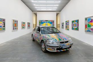 'Esther Mahlangu: Time in Color' Opens at Ross + Kramer Gallery