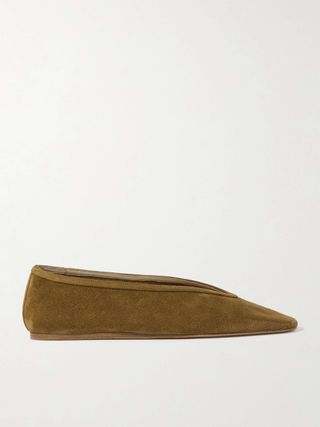 Luna Suede Ballet Flats