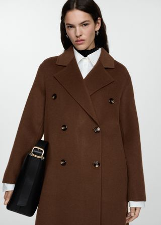 Handmade Oversized Wool Coat - Women | Mango Usa