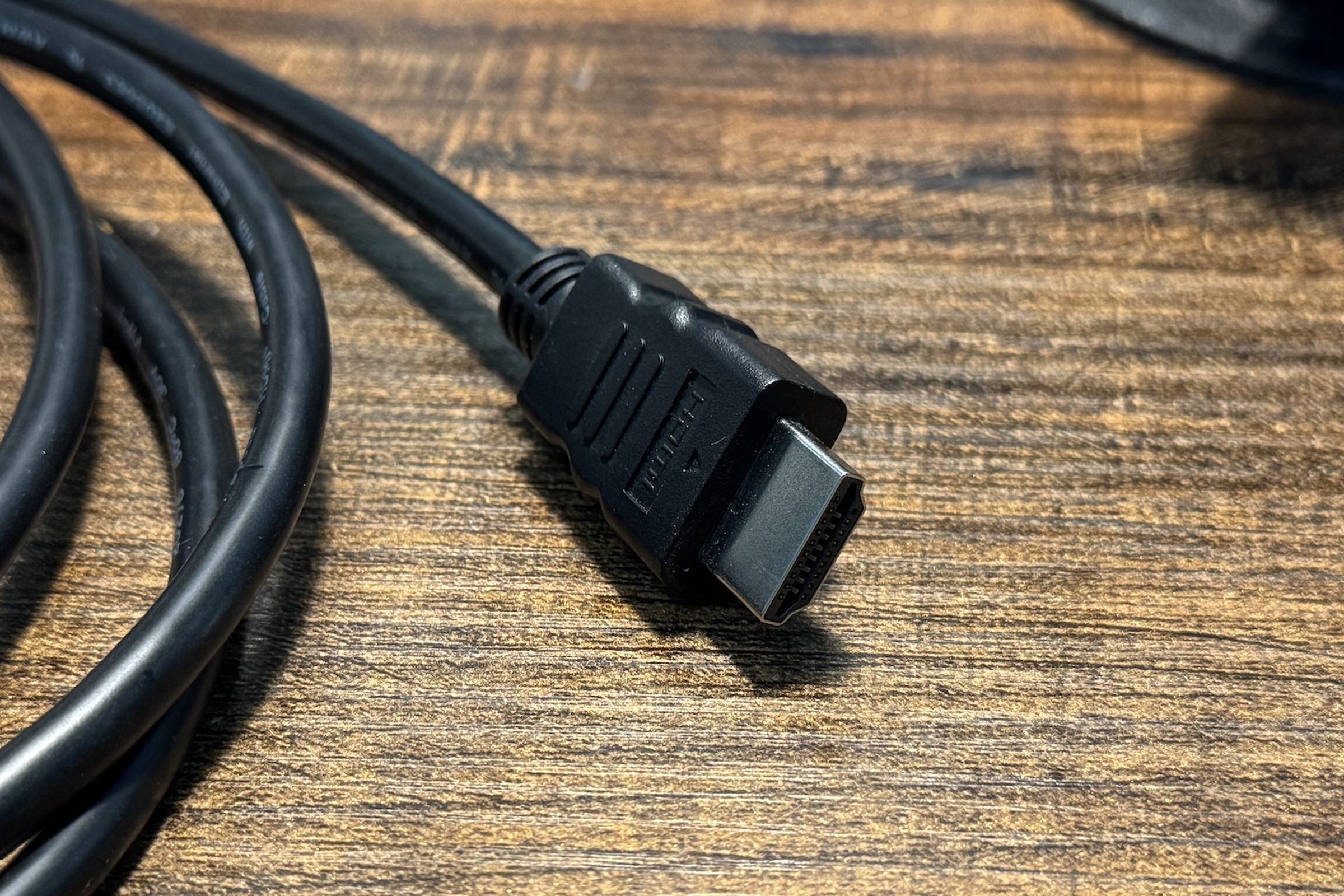 Picture of an HDMI cable