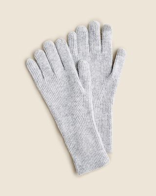 Ribbed Tech-Touch Gloves in Supersoft Yarn