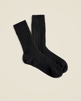 Cashmere-Blend Trouser Socks