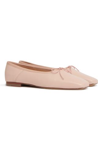 Square Toe Ballerina Flat