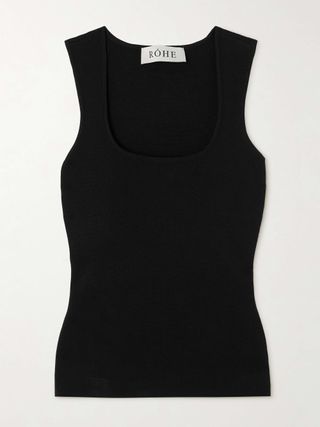 Ribbed-Knit Tank