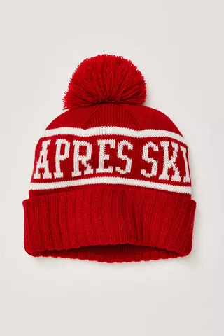 Apres Ski Team Pom Beanie