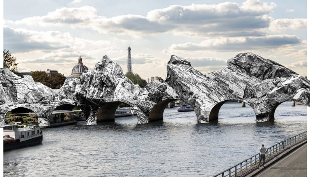 JR Honors the Legacy of Christo and Jeanne-Claude with Cave Installation in Paris