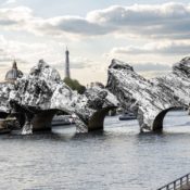 JR Honors the Legacy of Christo and Jeanne-Claude with Cave Installation in Paris