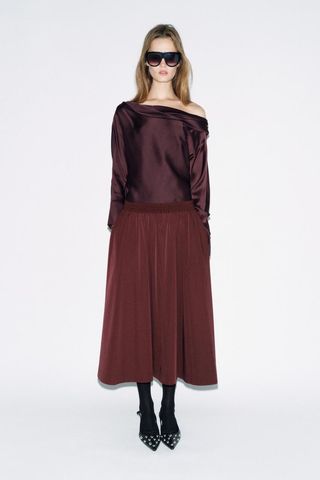 Zw Collection Midi Skirt