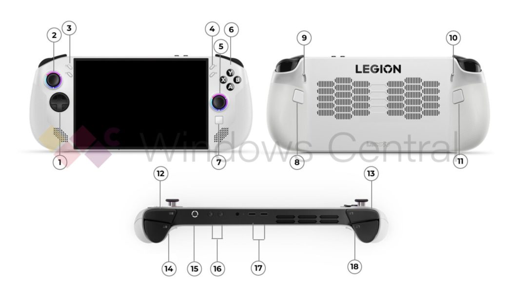 Lenovo Legion Go S leak shows renders of the cheaper handheld gaming PC