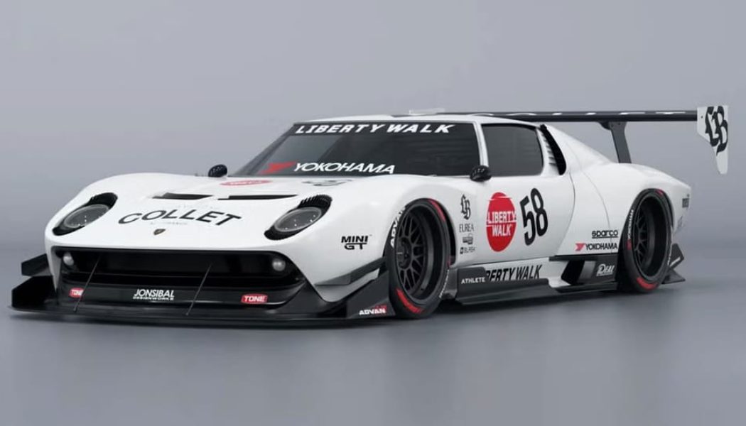 Liberty Walk Teases Lamborghini Miura Build Ahead of Tokyo Auto Salon