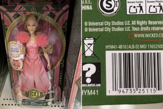 Mattel sued after Wicked dolls list adult film website on packaging