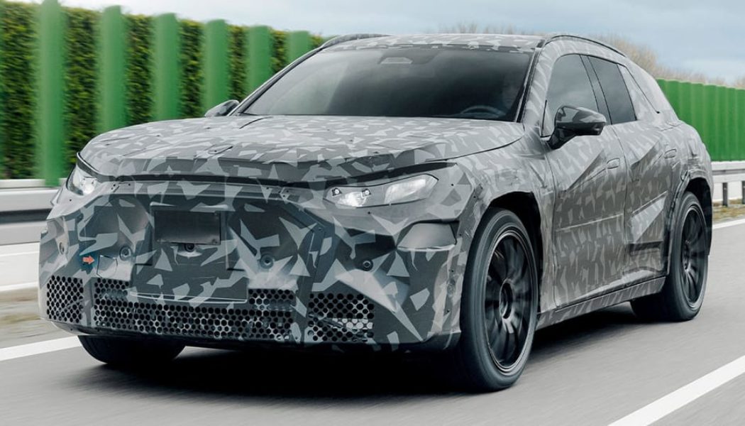 Mercedes-AMG Shares First Look at New High-Performance EV SUV