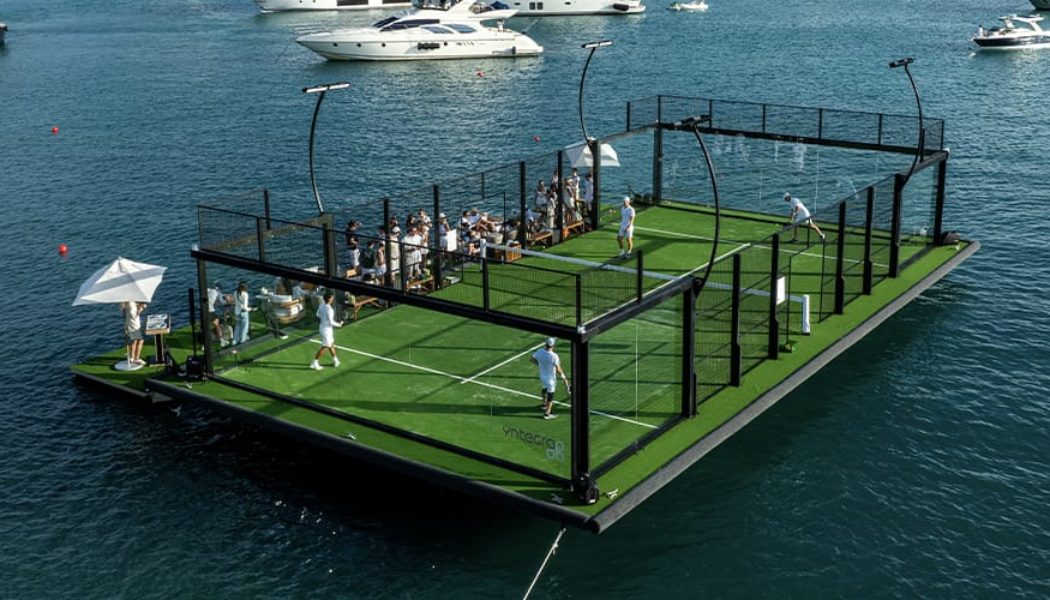 Miami Unveil's First-Ever Floating Padel Court of Its Kind