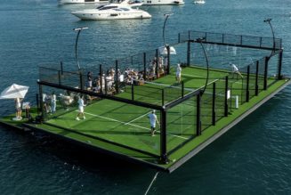 Miami Unveil's First-Ever Floating Padel Court of Its Kind