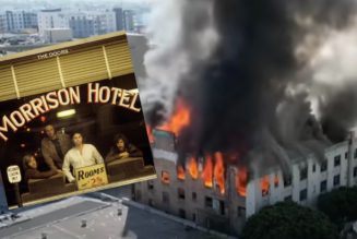 Morrison Hotel, made famous by The Doors, destroyed by fire