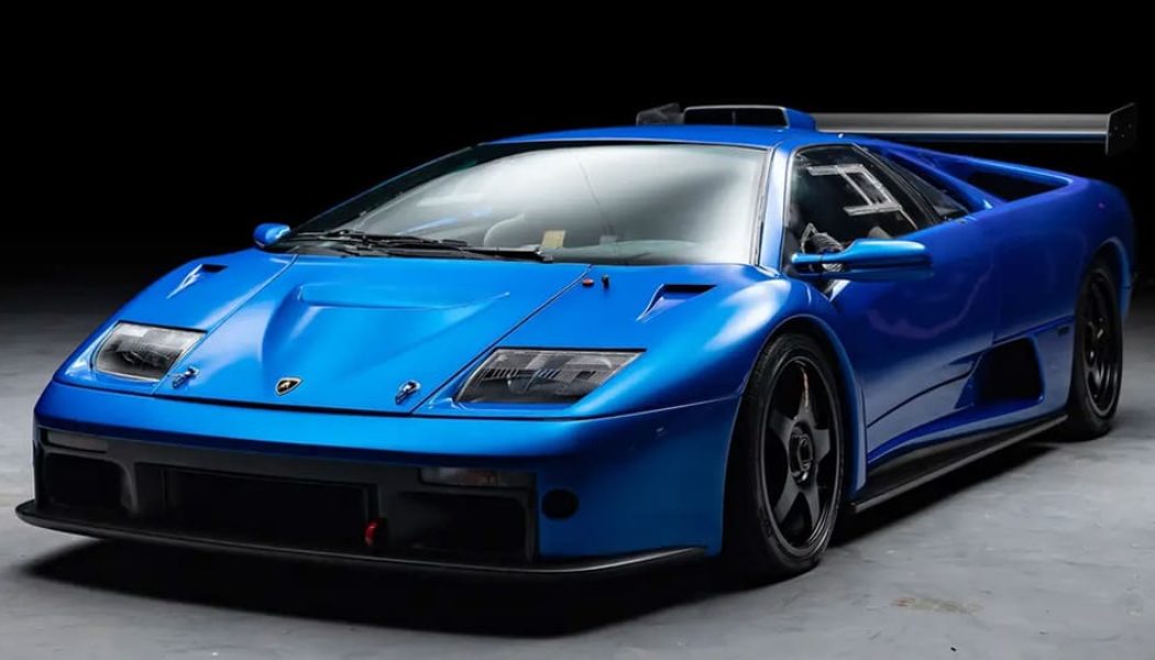 One of 30 Lamborghini Diablo GTRs Surfaces for Sale