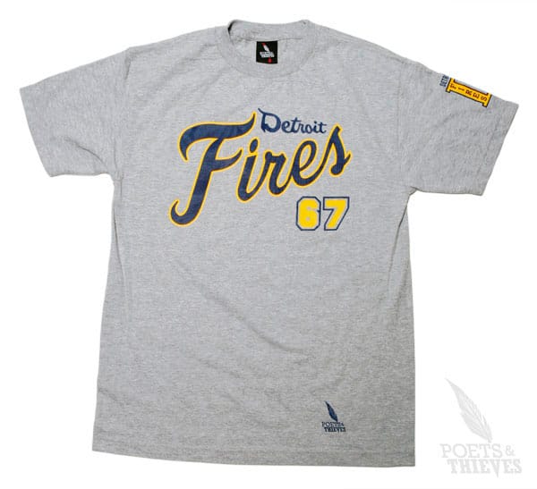 Poet & Thieves Detriot Fires Tee & New Era Fitted