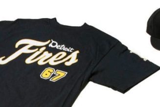 Poet & Thieves Detriot Fires Tee & New Era Fitted