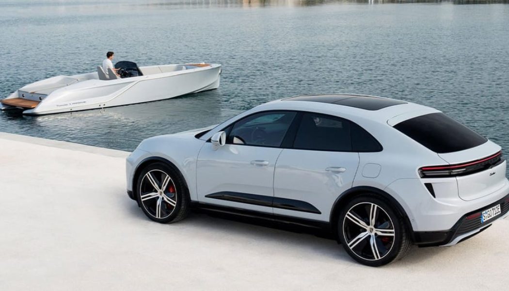 Porsche and Frauscher Unveil Electric Sports Boat with Macan DNA