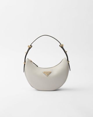 Prada Arqué Small Leather Shoulder Bag