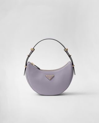 Prada Arqué Small Leather Shoulder Bag