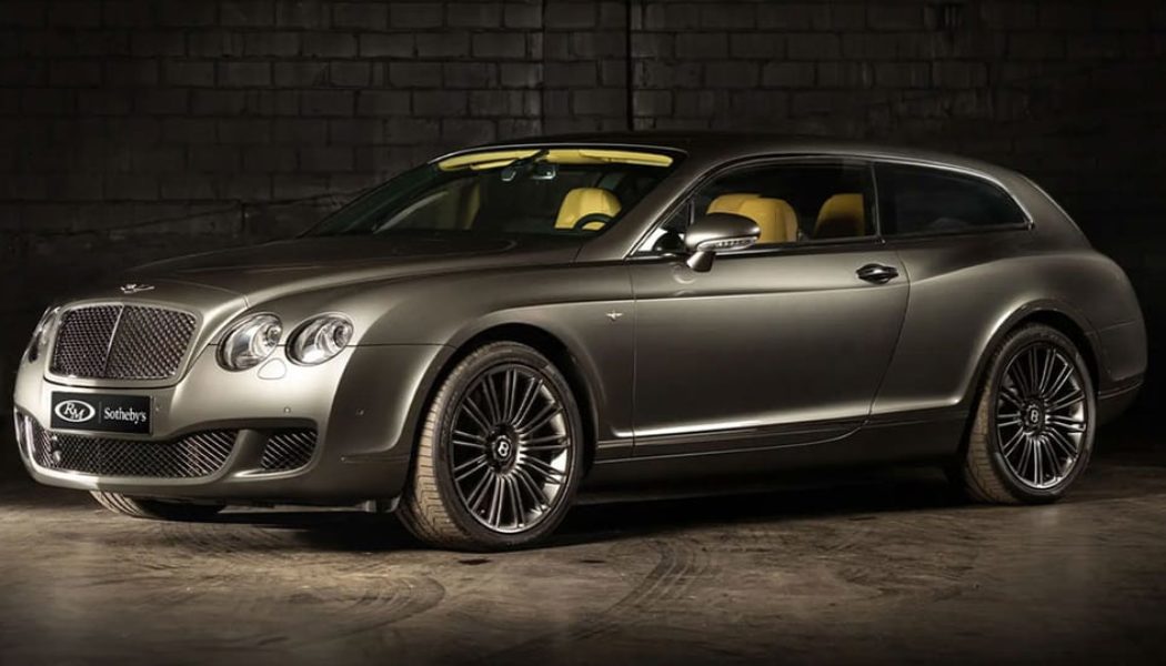 Rare Shooting Brake-Style Bentley Continental "Flying Star" Surfaces for Auction