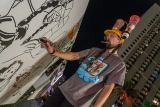 Secret Walls and Blue the Great’s Skate Collection Invade Miami Rooftop