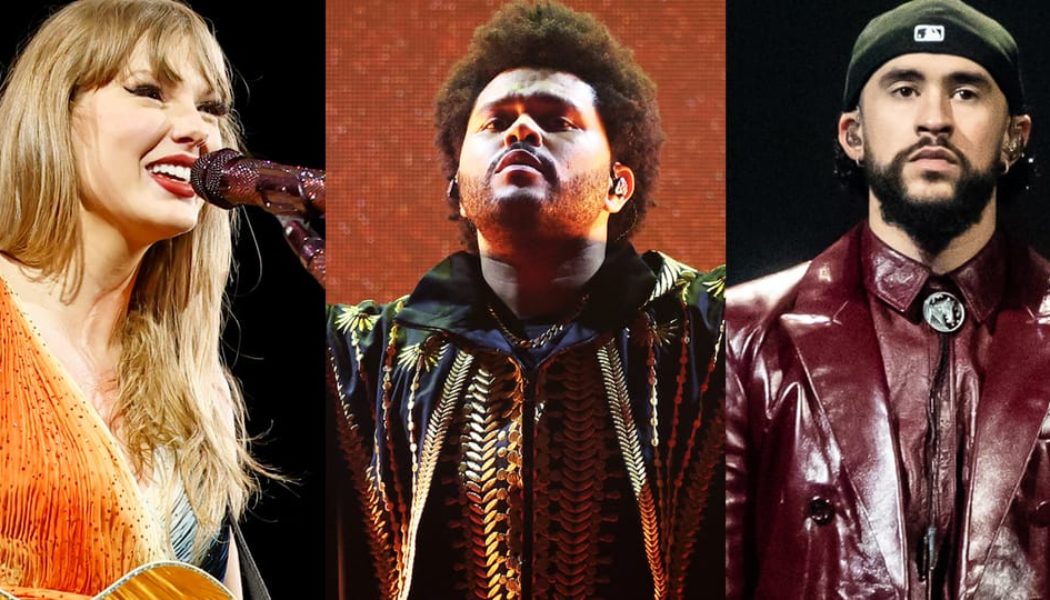 Taylor Swift, The Weeknd and Bad Bunny Conquer Spotify's 2024 Wrapped