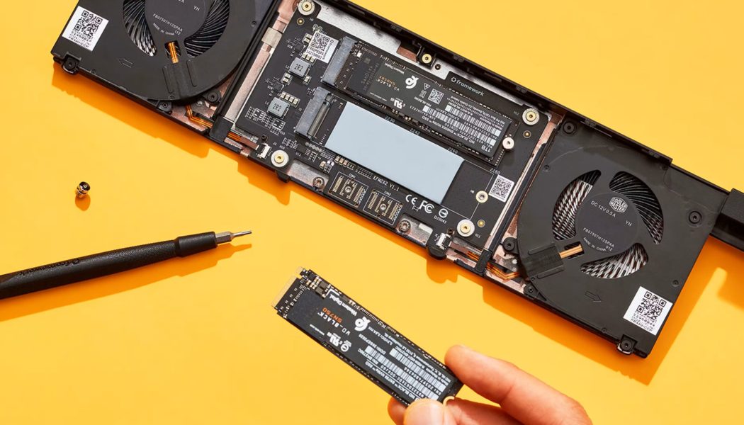 The Framework Laptop 16 just got a modular gadget that enables quadruple SSDs