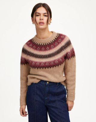 Madewell, Fair Isle Alpaca-Blend Sweater