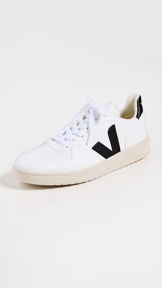 Veja V-10 Lace Up Sneakers