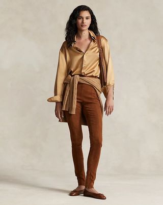 Ralph Lauren suede pants