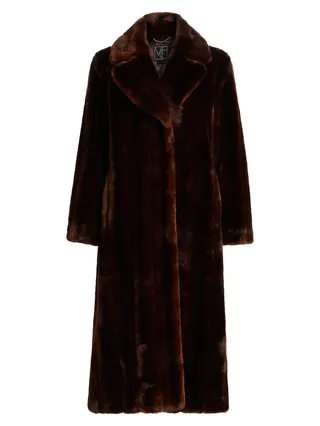 Brynn Maxi Faux Fur Coat