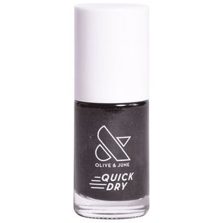 Olive & June Quick Drying Iridescent Nail Polish, Enchanted, Dark Purple, 0.3 Fl Oz