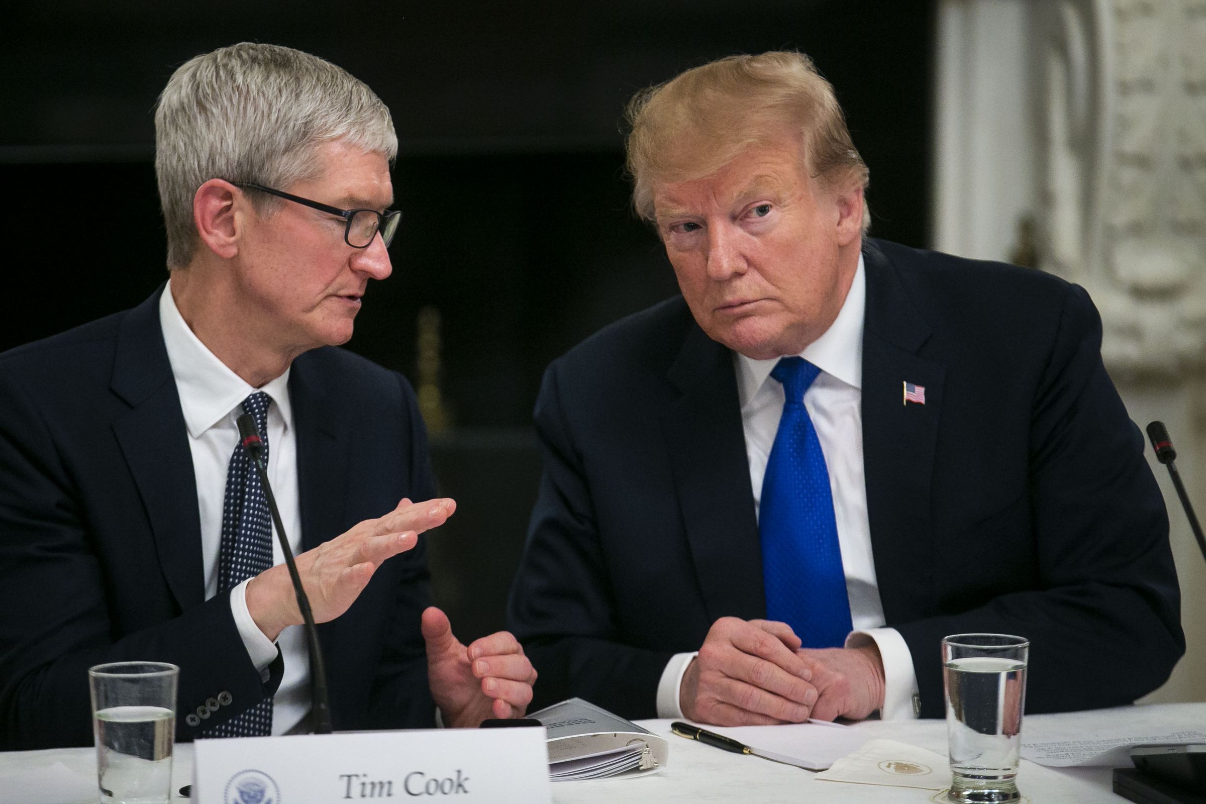 President Trump Participates In American Workforce Policy Advisory Board Meeting